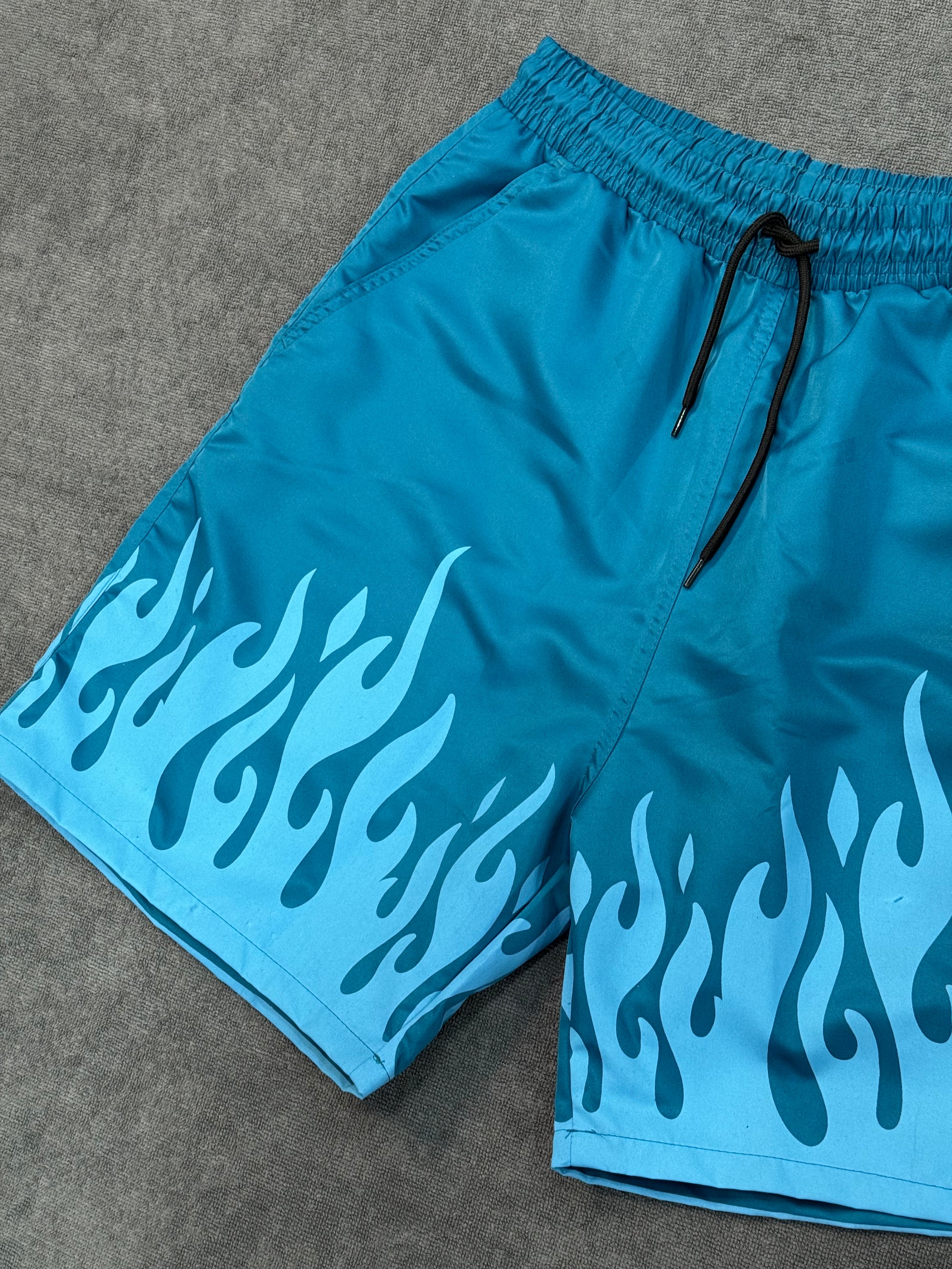 SHORT CHRONIC FIRE - AZUL