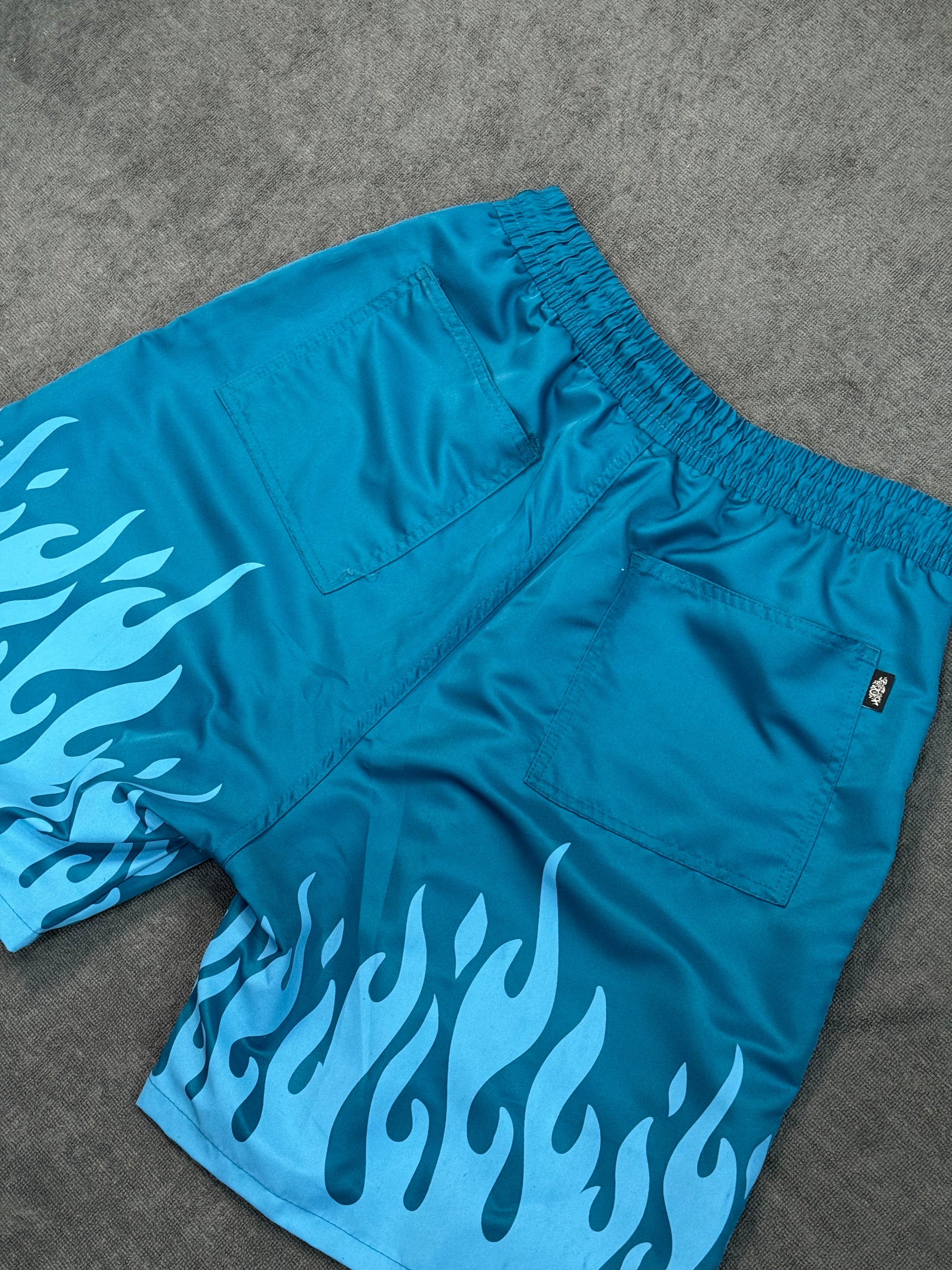 SHORT CHRONIC FIRE - AZUL