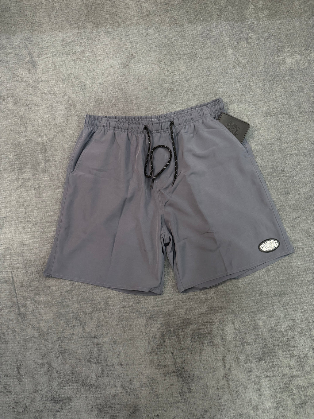 SHORT CHRONIC CHORA AGORA RI DEPOIS - CINZA