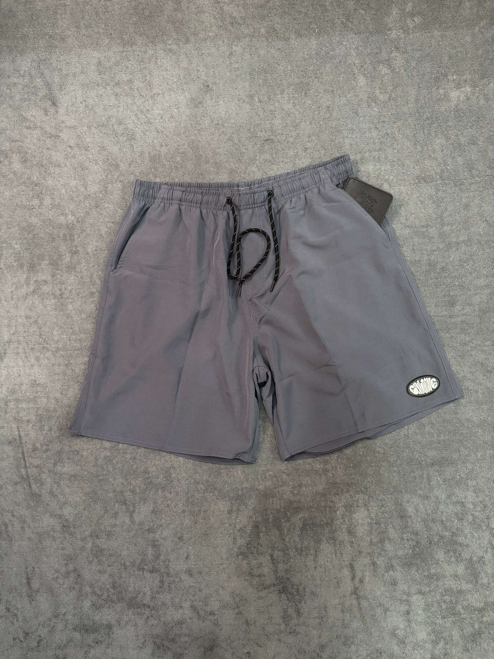 SHORT CHRONIC CHORA AGORA RI DEPOIS - CINZA