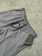 SHORT CHRONIC CHORA AGORA RI DEPOIS - CINZA