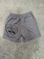 SHORT CHRONIC CHORA AGORA RI DEPOIS - CINZA