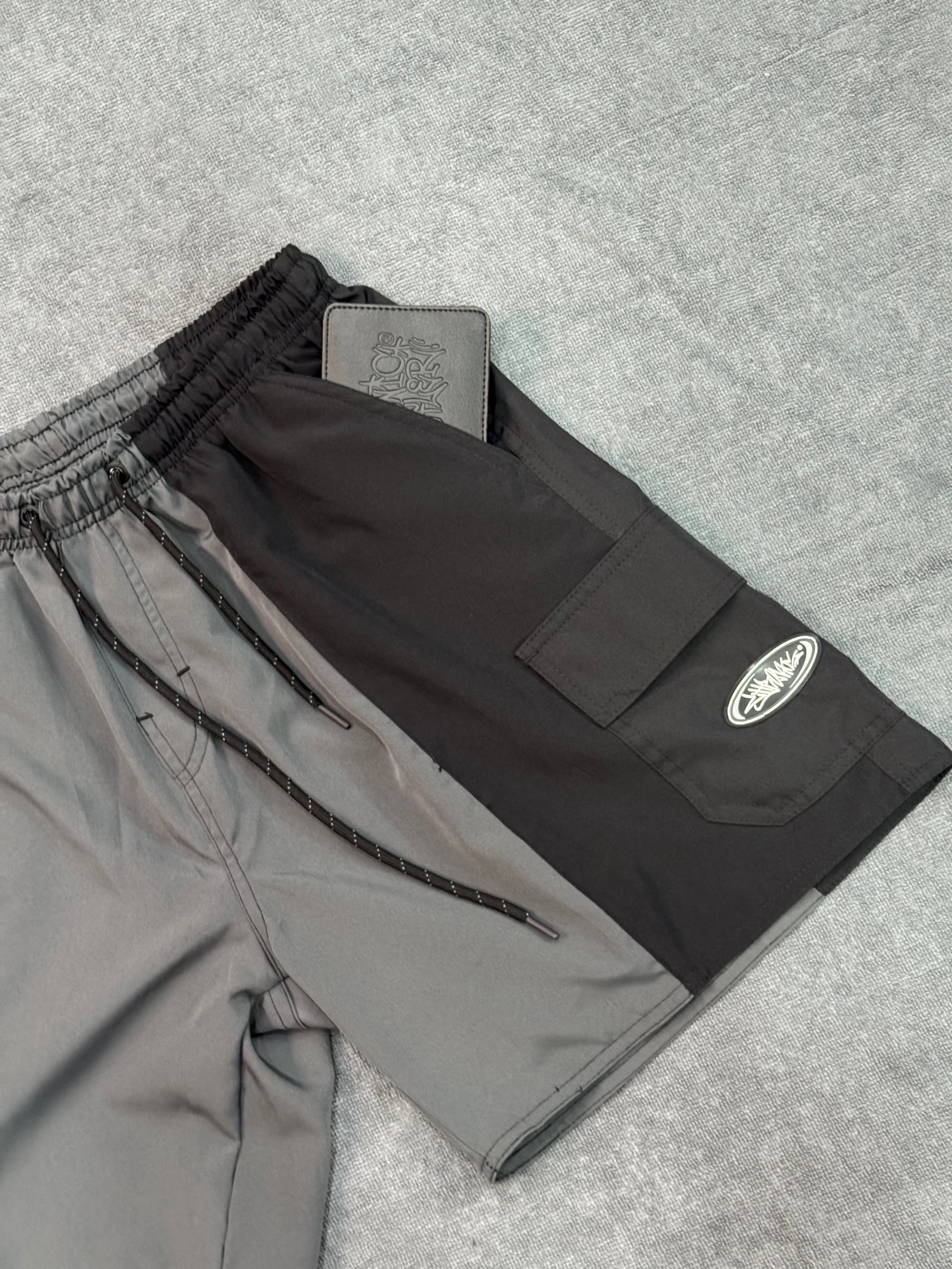 SHORT CHRONIC CARGO - PRETO/CINZA