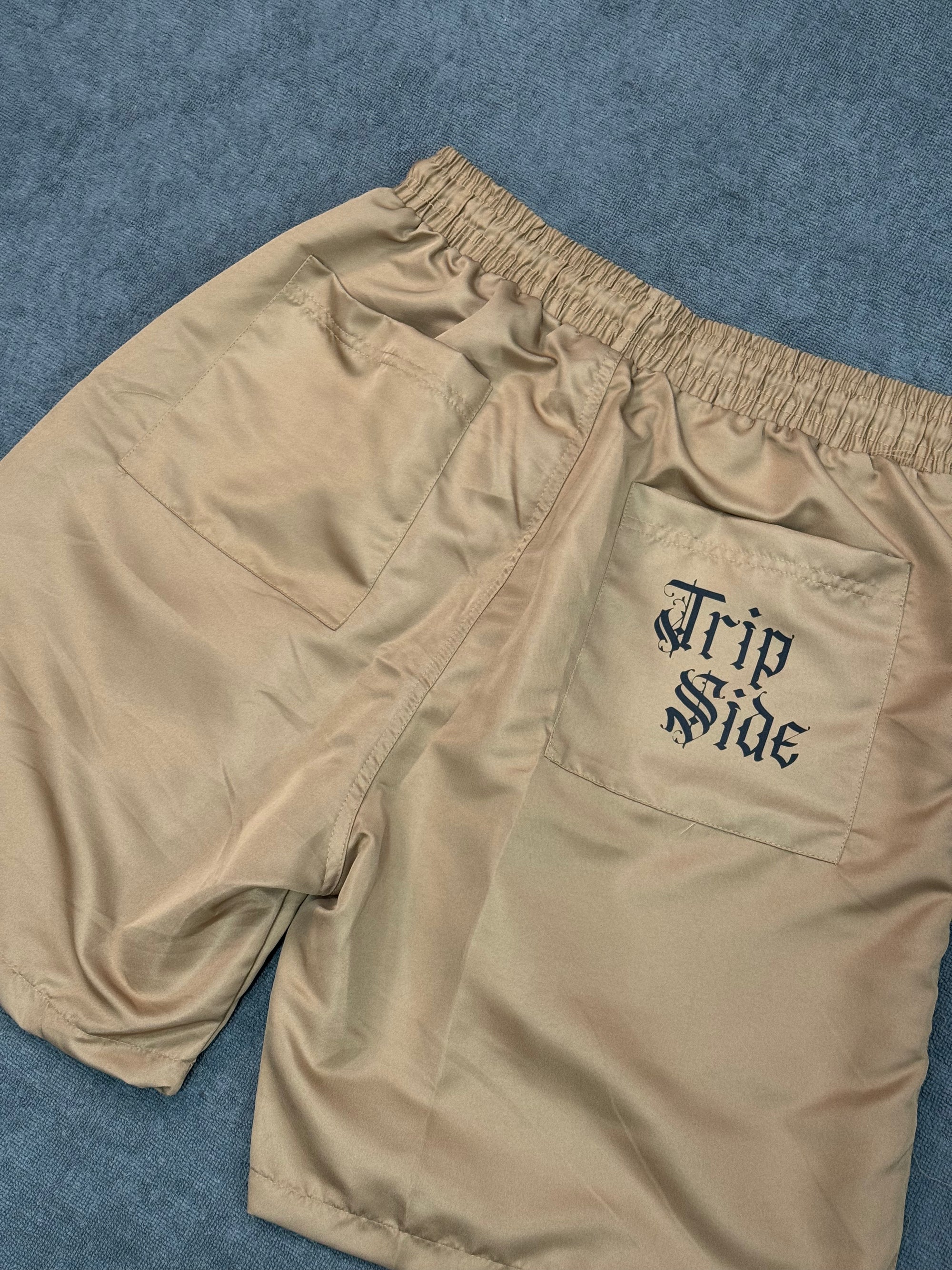 SHORT TRIP SIDE SANTA - BEGE