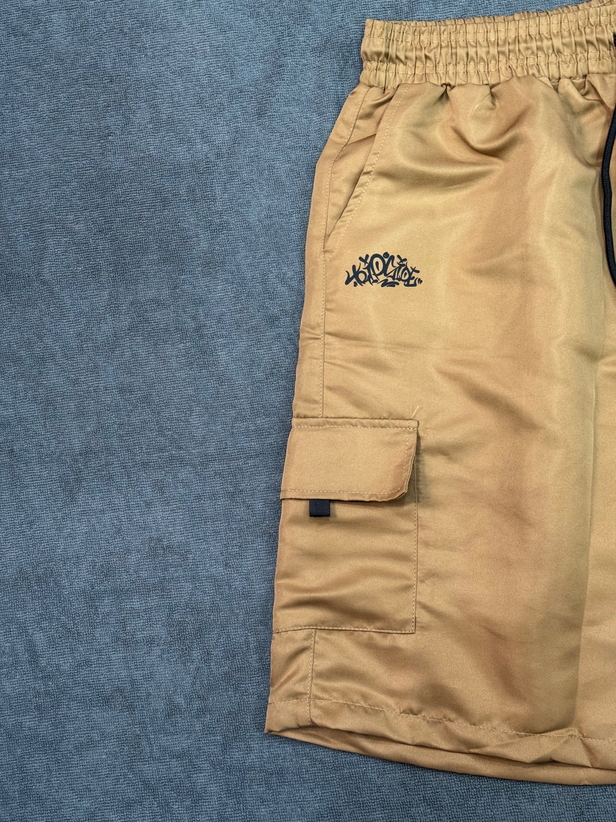 SHORT TRIP SIDE CARGO - BEGE