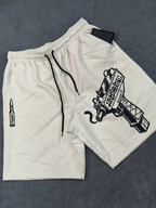 SHORT TRIP SIDE UZI - BEGE