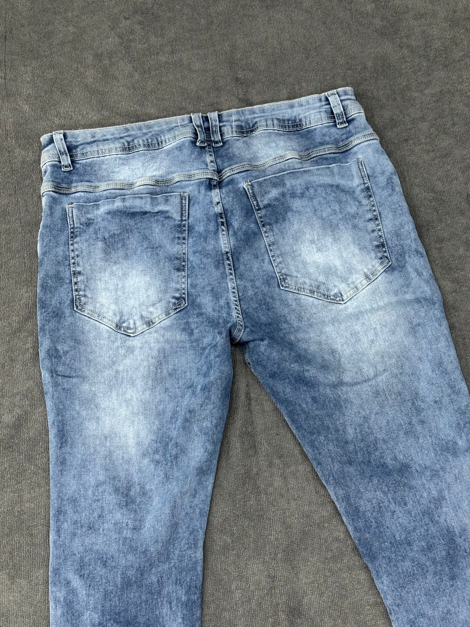 CALÇA BROW JEANS JOGADOR - AZUL