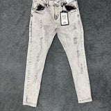 CALÇA BROW JEANS JOGADOR - CINZA