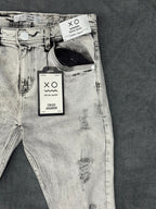 CALÇA BROW JEANS JOGADOR - CINZA