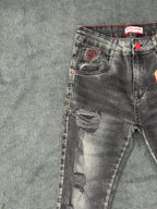 CALÇA BROW JEANS JOGADOR - CINZA ESCURO