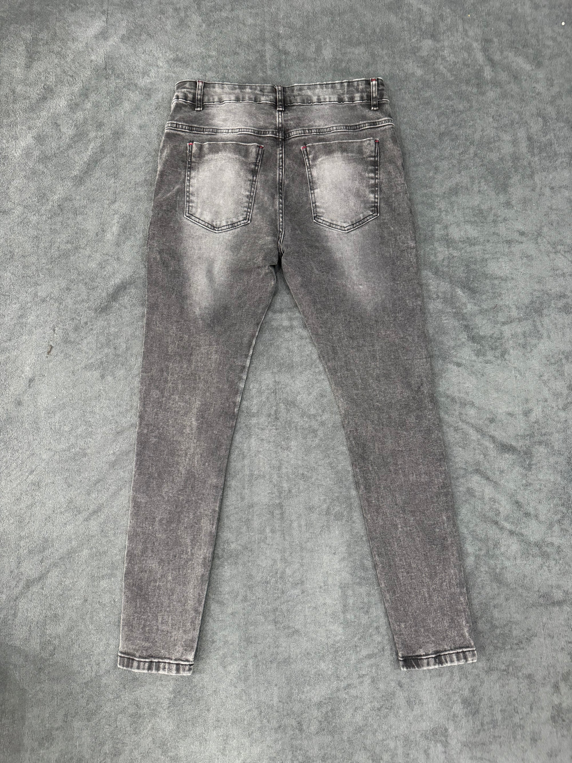 CALÇA BROW JEANS JOGADOR - CINZA ESCURO