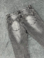 CALÇA BROW JEANS JOGADOR - CINZA ESCURO