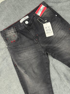CALÇA BROW JEANS JOGADOR - PRETA