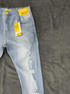 CALÇA BROW JEANS JOGADOR - AZUL CLARO