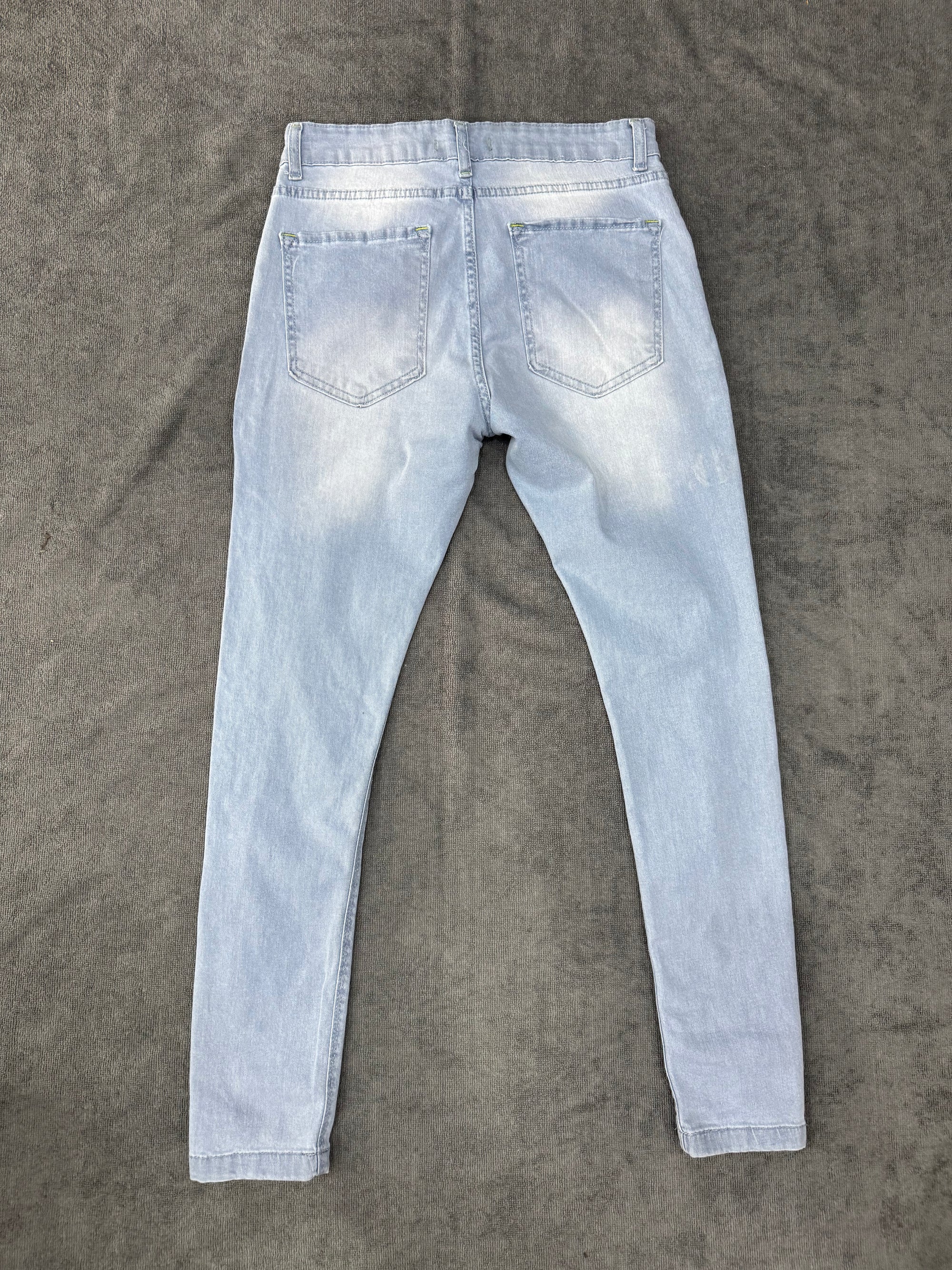 CALÇA BROW JEANS JOGADOR - AZUL CLARO