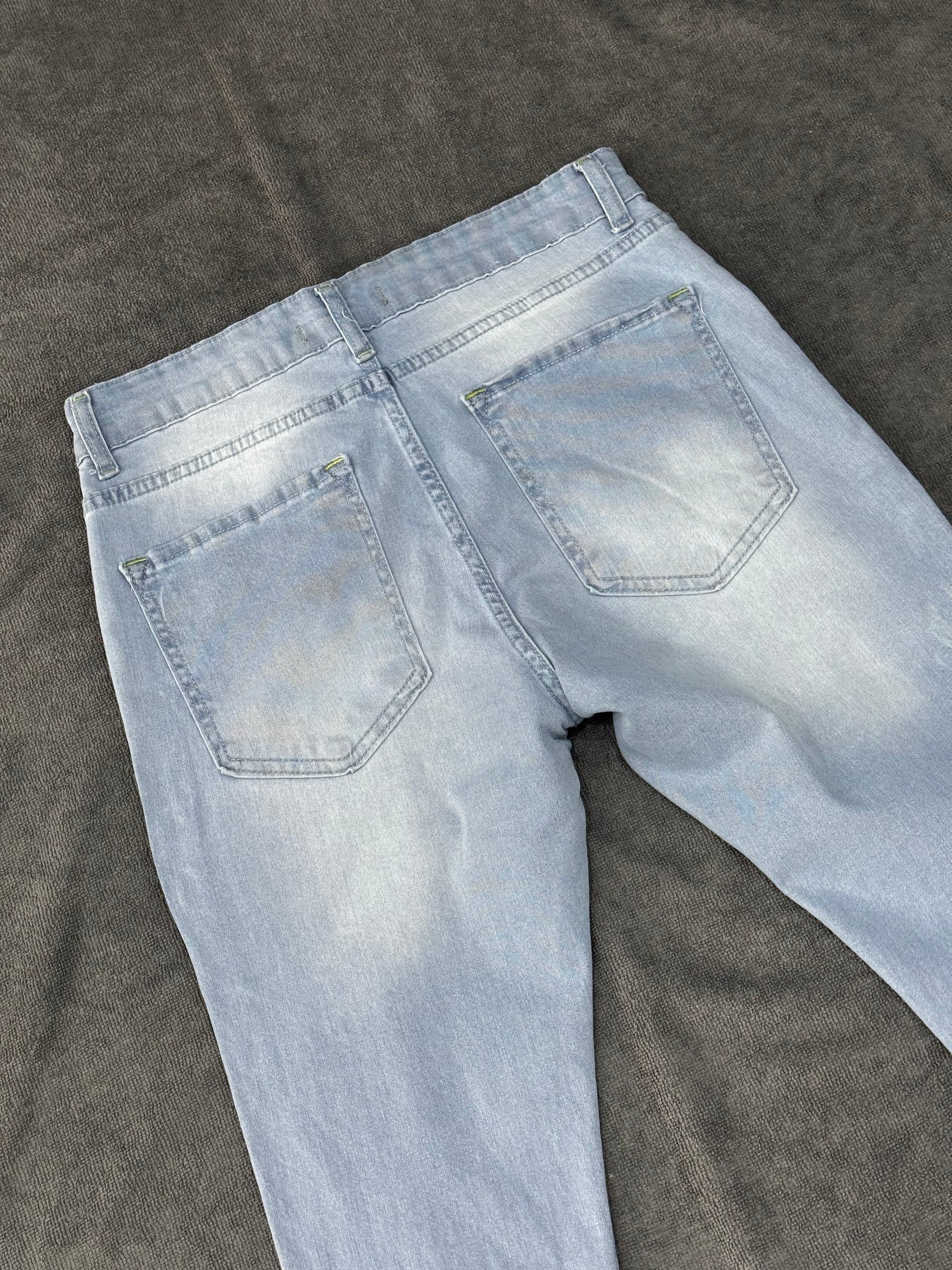 CALÇA BROW JEANS JOGADOR - AZUL CLARO