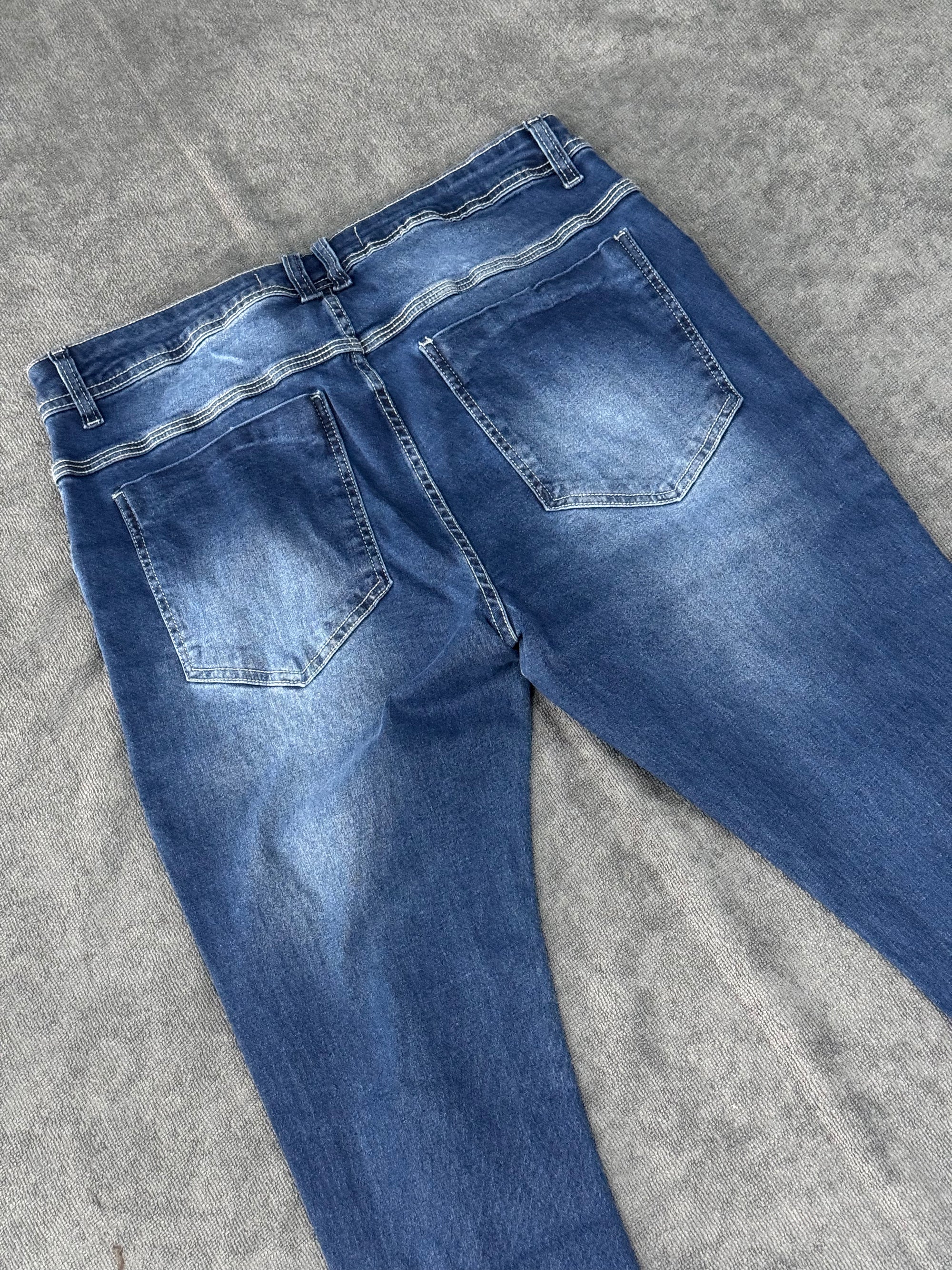 CALÇA BROW JEANS JOGADOR - AZUL