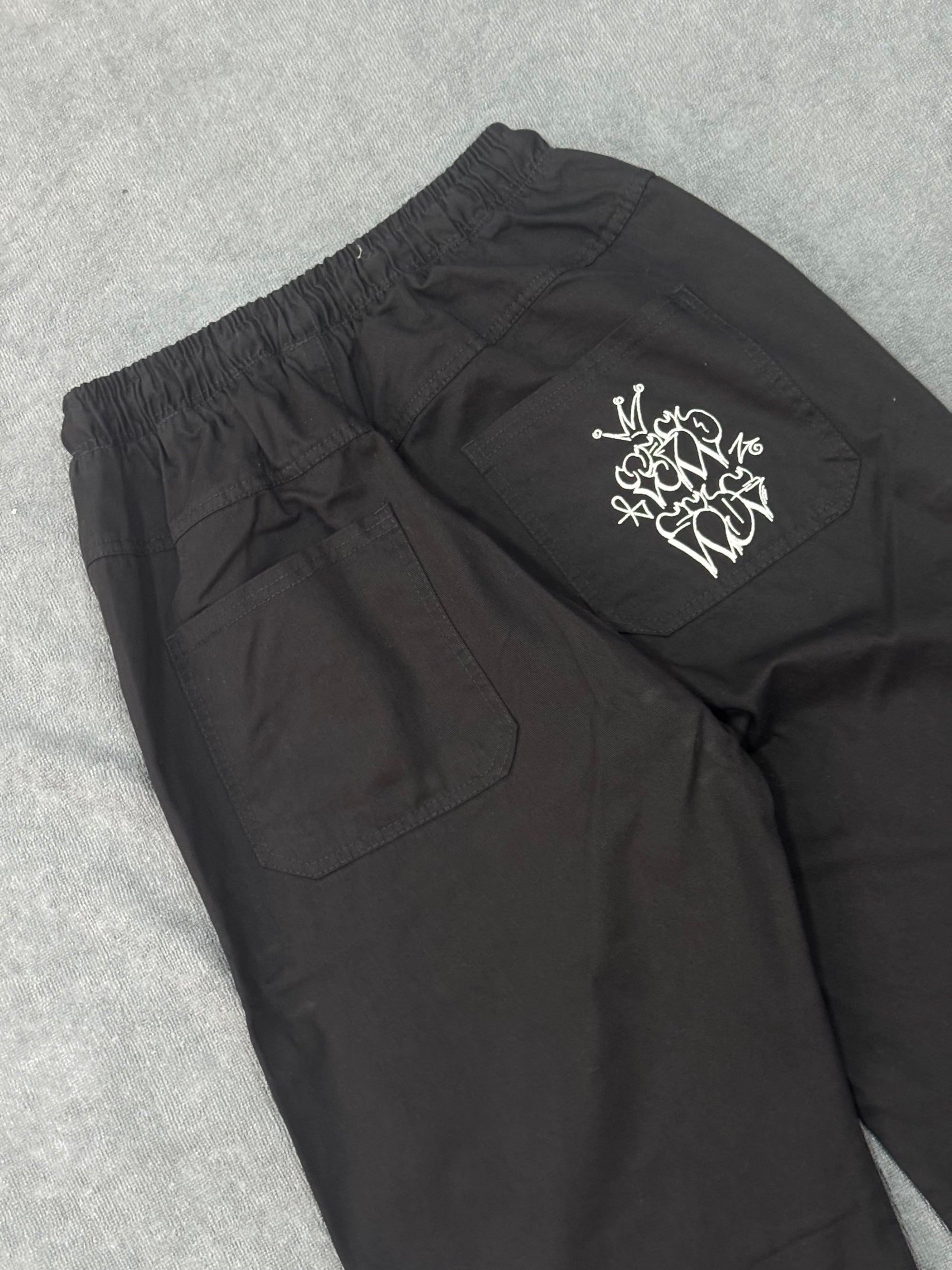 CALÇA TRIP SIDE CARGO - PRETA