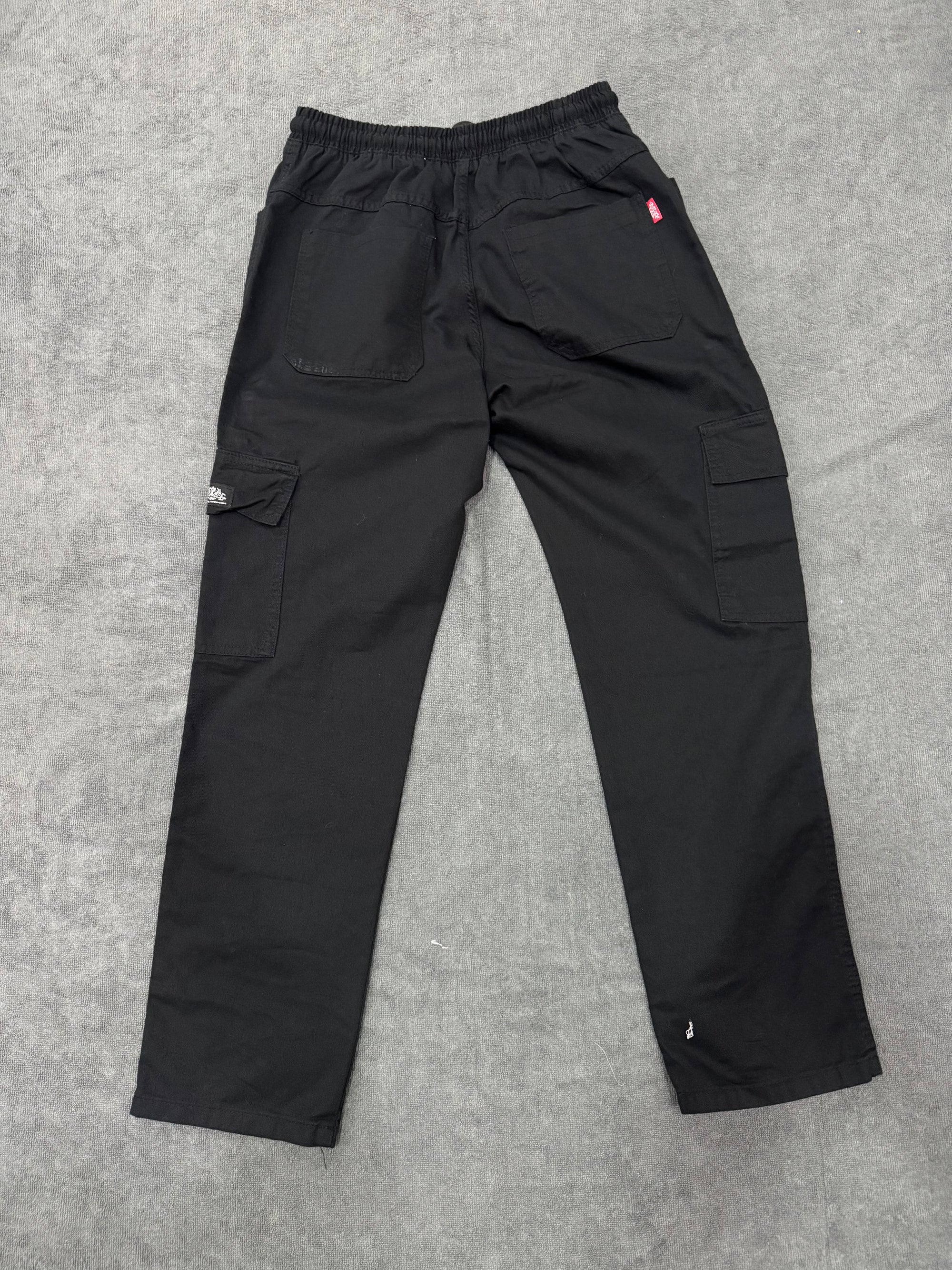 CALÇA TRIP SIDE CARGO - PRETA