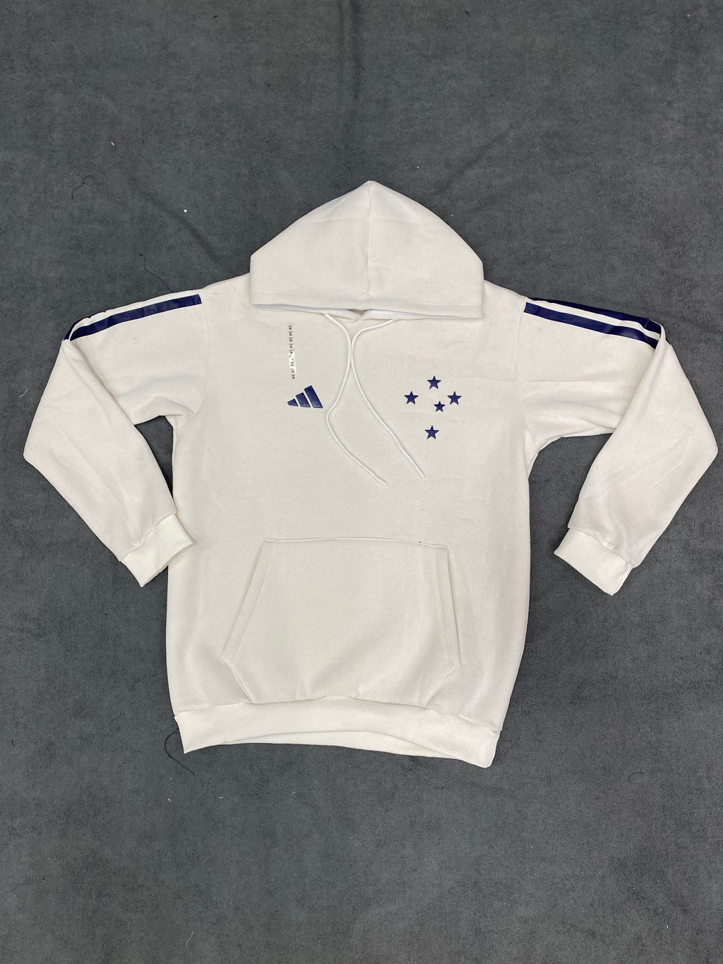 BLUSA MOLETOM CRUZEIRO - BRANCO