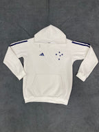 BLUSA MOLETOM CRUZEIRO - BRANCO