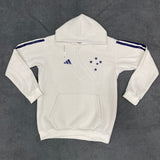 BLUSA MOLETOM CRUZEIRO - BRANCO