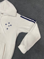 BLUSA MOLETOM CRUZEIRO - BRANCO