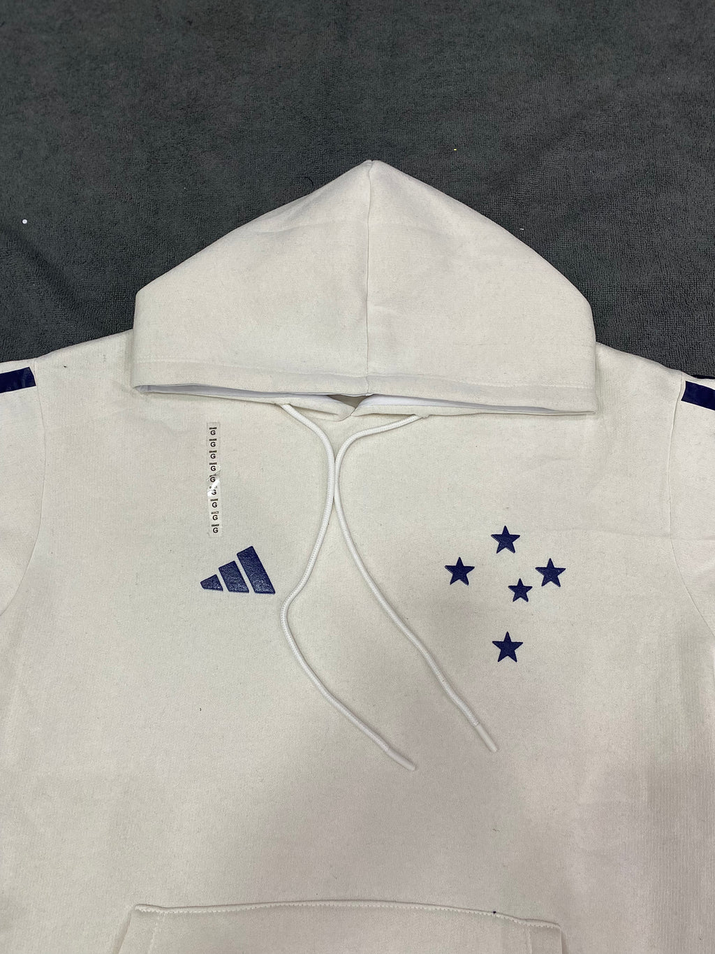 BLUSA MOLETOM CRUZEIRO - BRANCO