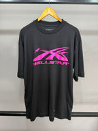 CAMISETA OVERSIZED HELLSTAR - PRETA