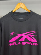 CAMISETA OVERSIZED HELLSTAR - PRETA