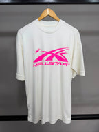CAMISETA OVERSIZED HELLSTAR - OFF WHITE