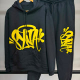 Conjunto Moletom Syna World - Preto
