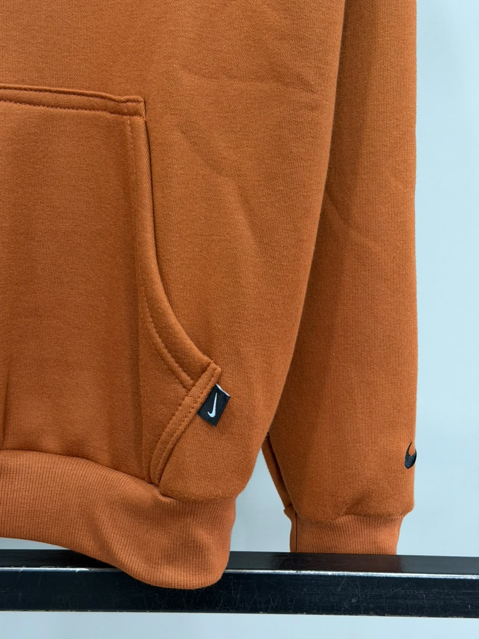 Moletom NK Logo - Marrom