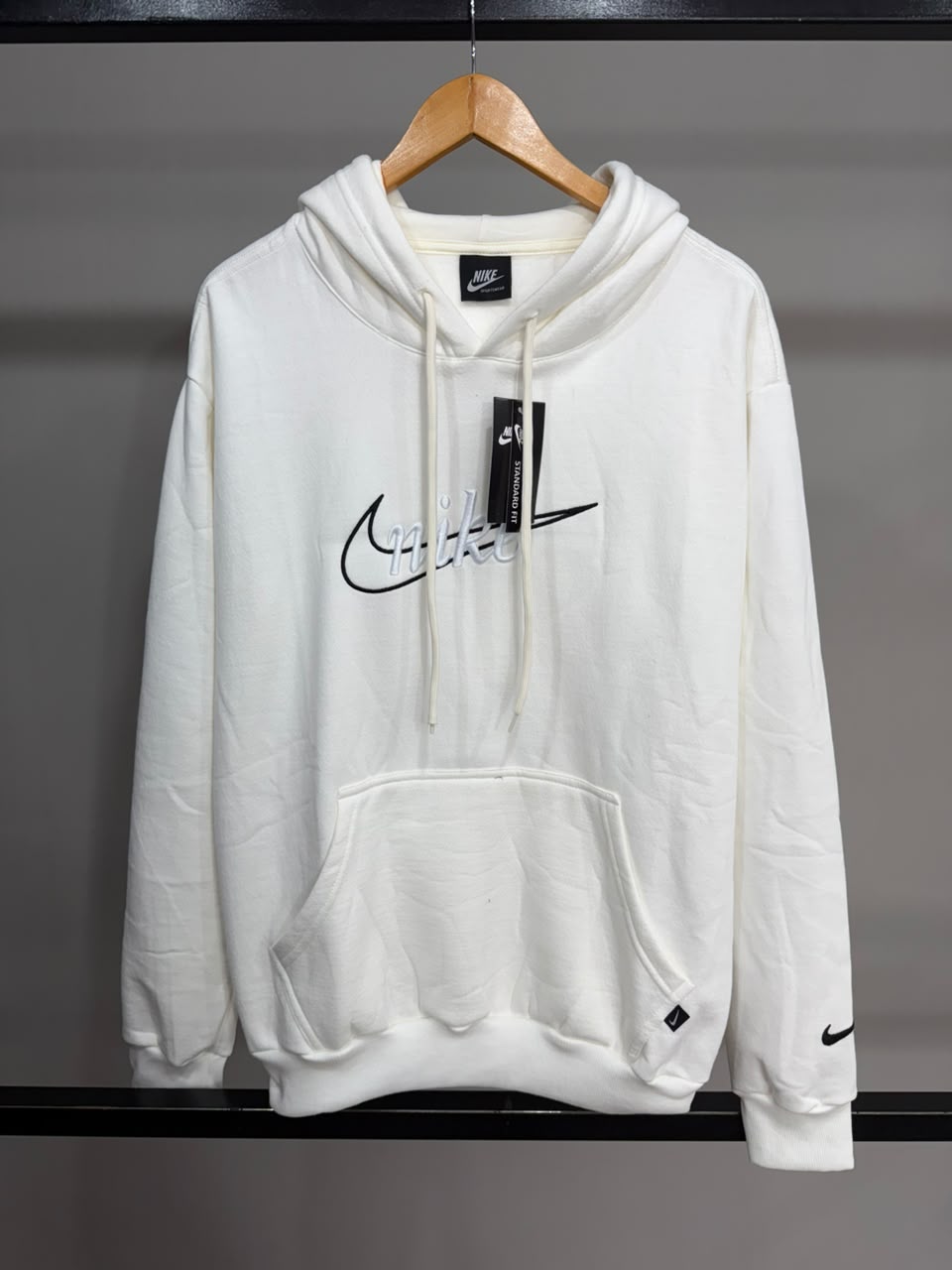 Moletom NK Logo - Branco