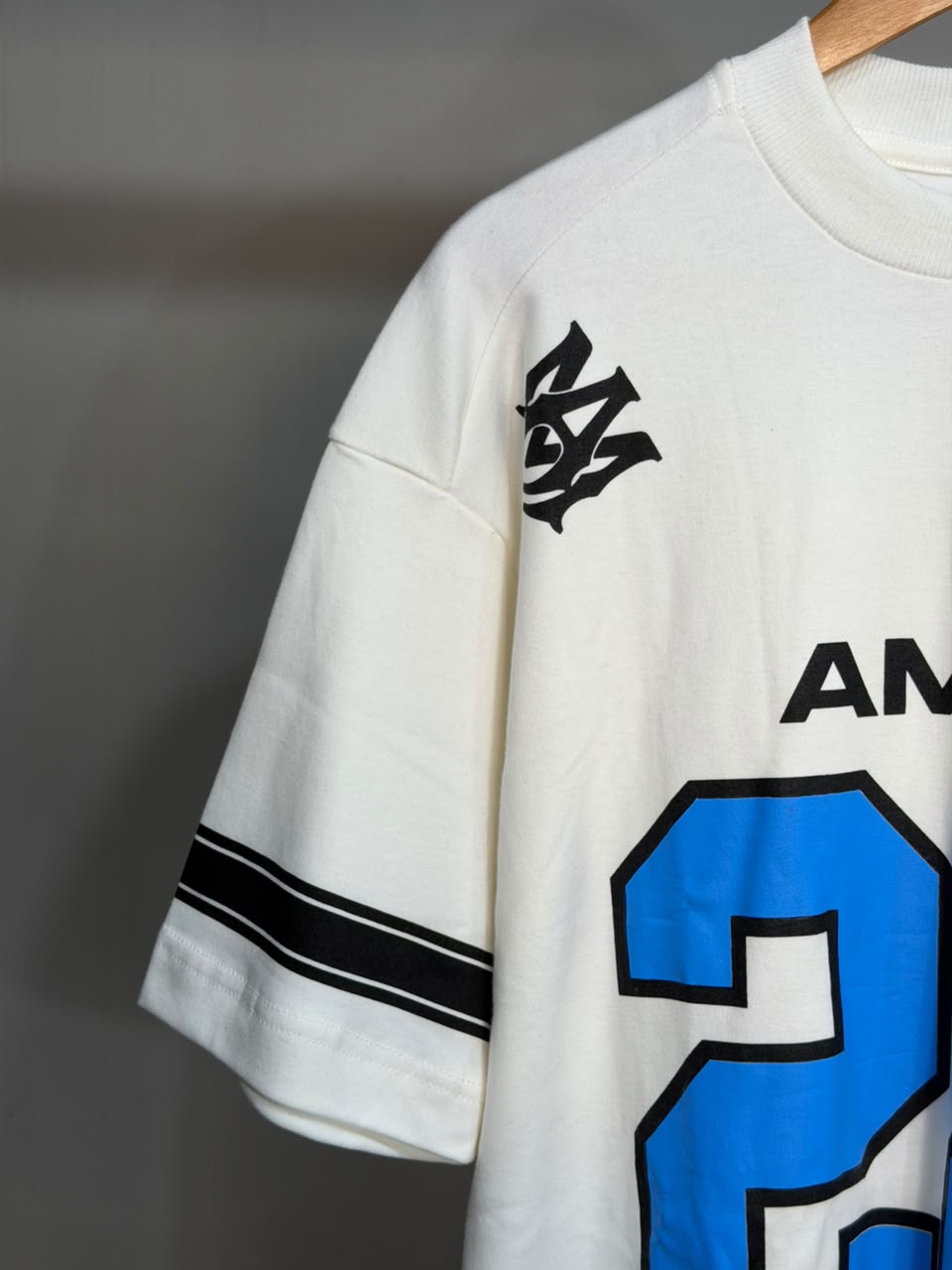 Camiseta Oversized Amiri 22 - Off White
