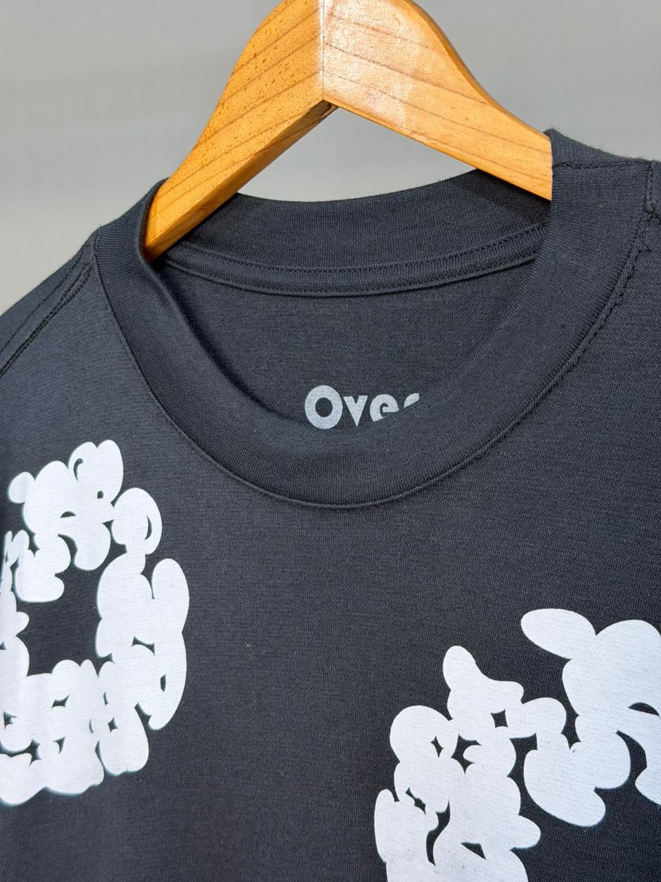 Camiseta Oversized Denim Tears - Preta