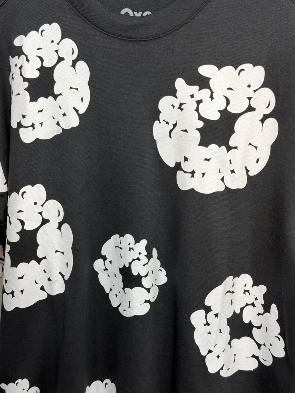 Camiseta Oversized Denim Tears - Preta