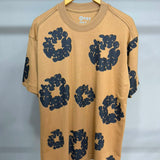 Camiseta Oversized Denim Tears - Marrom