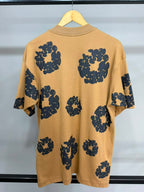 Camiseta Oversized Denim Tears - Marrom