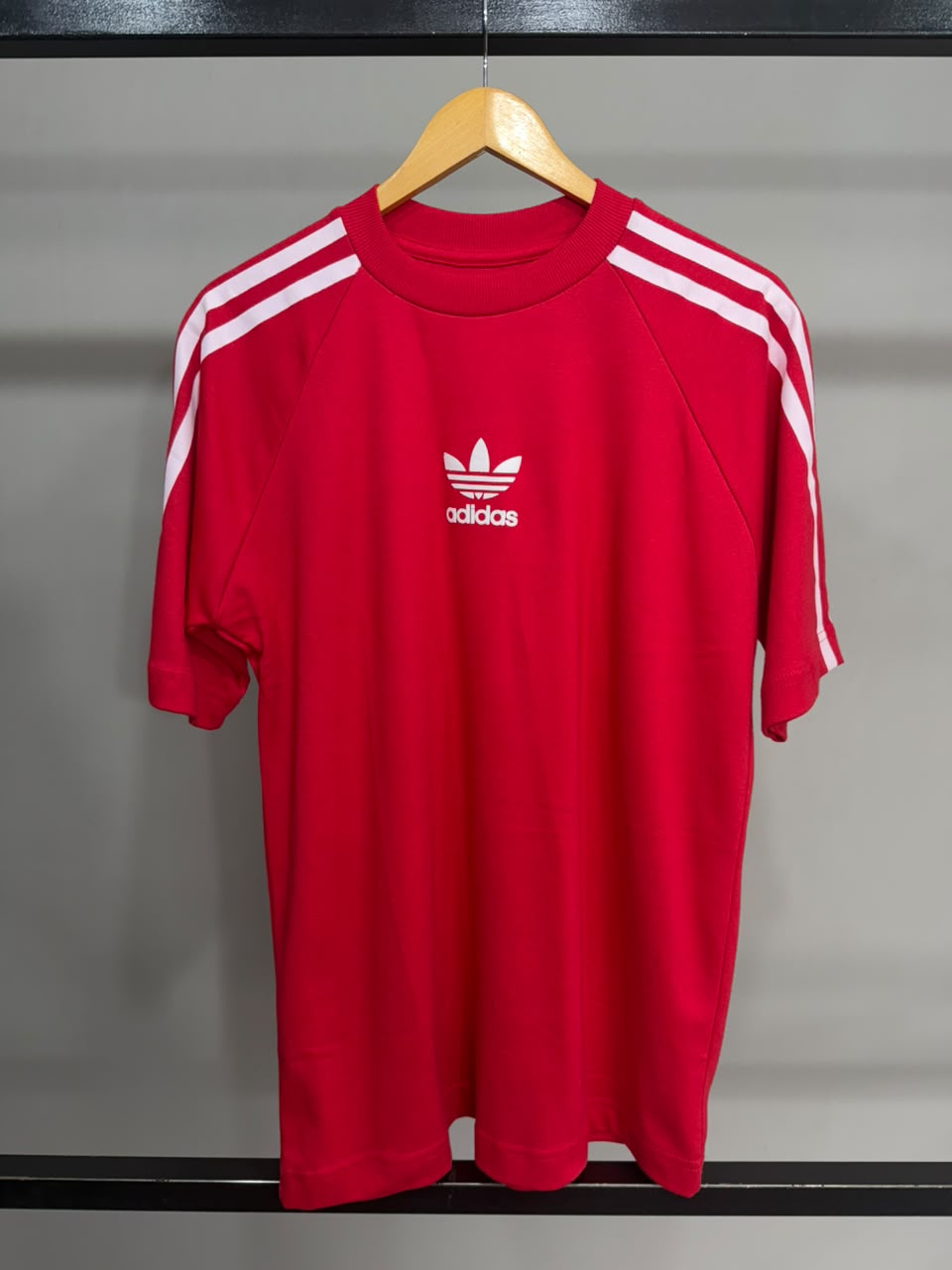 CAMISETA OVERSIZED ADD LOGO - VERMELHA
