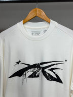 CAMISETA OVERSIZED HELLSTAR - OFF WHITE