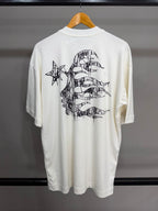 CAMISETA OVERSIZED HELLSTAR - OFF WHITE